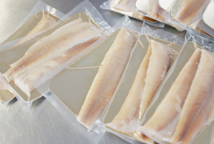 Frisch abgepackte Forellen Filets, die du bei uns jede Woche in der Nähe von Siegen kaufen kannst