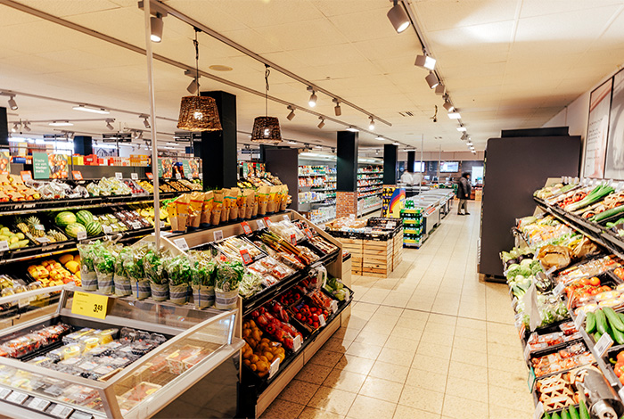 Blick in unsere Supermarkt Filiale in Siegen Niederdielfen